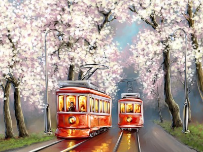Романтика весенних трамваев