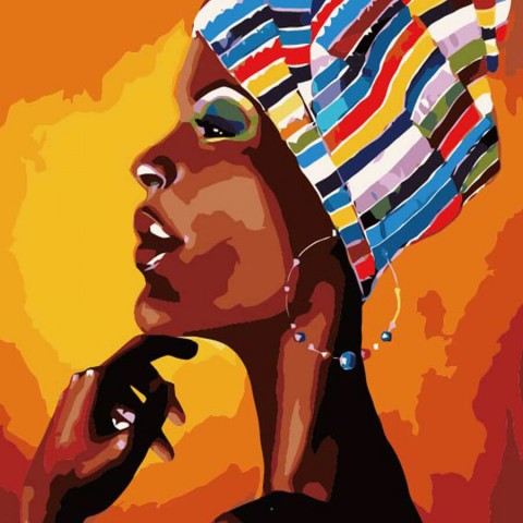 Портрет африканки